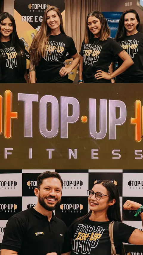 Equipe Top Up em evento