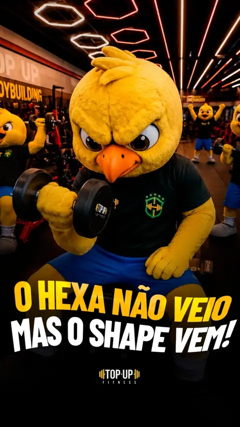 Canarinho, mascote da Top Up
