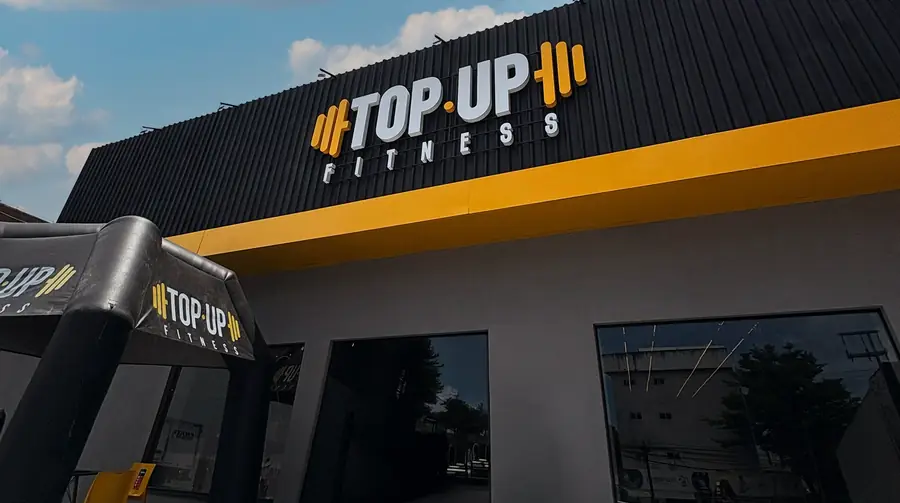 Fachada da unidade Top Up Fitness CT Aldeota